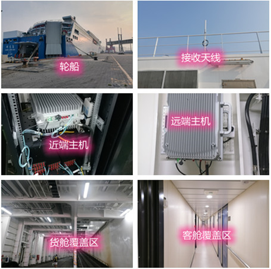  金塔海上游轮轮船渔船覆盖案例
